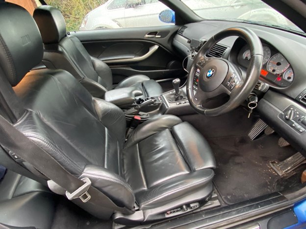 BMW E46 M3 Convertible for sale - Estoril Blue with Hardtop and Great Spec for sale for £13,500 ...